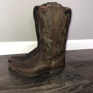 Justin boots size 8